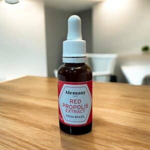 bottle of propolis tincture