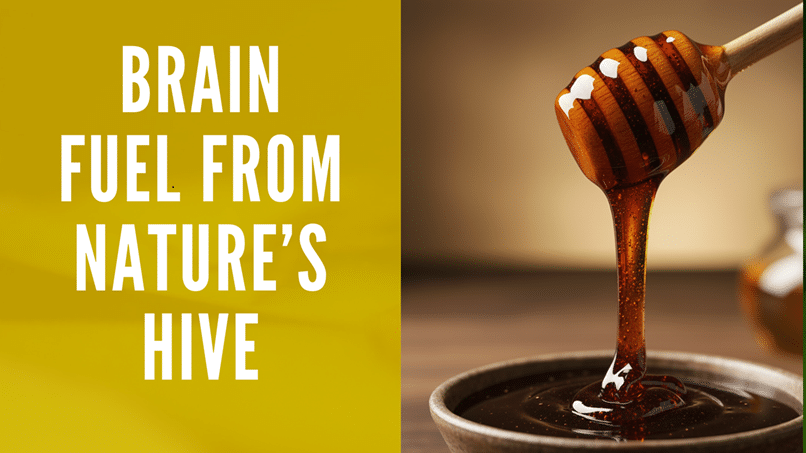 honey dripper with dark honey