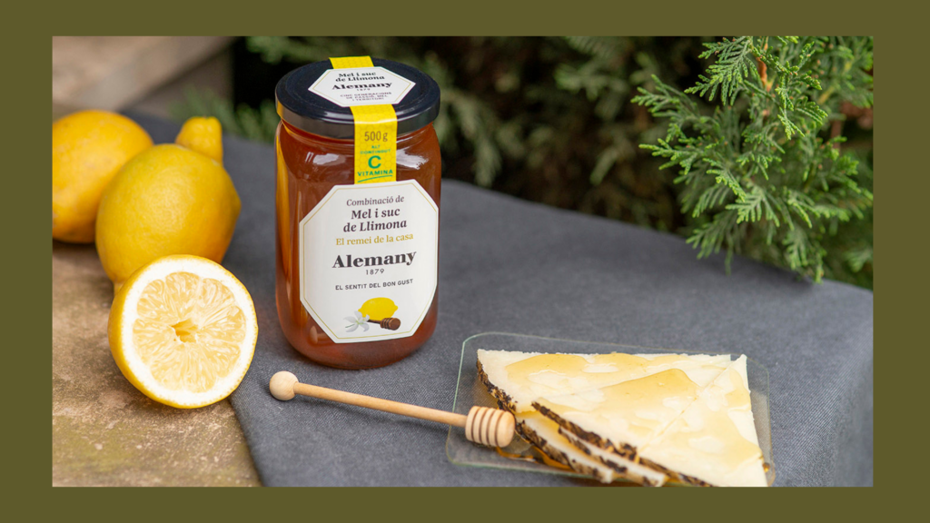 Imported Alemany honey from Spain