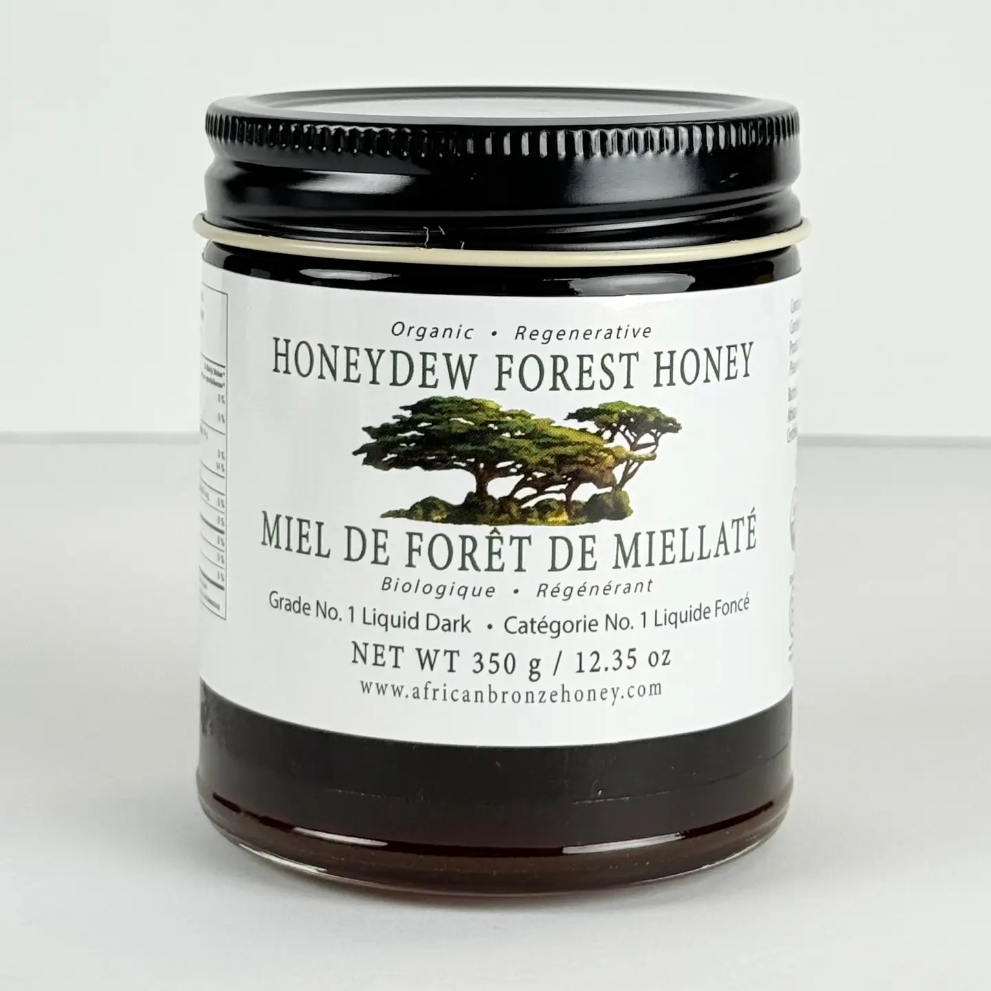 Jar of African Bronze Honeydew Forest Honey
