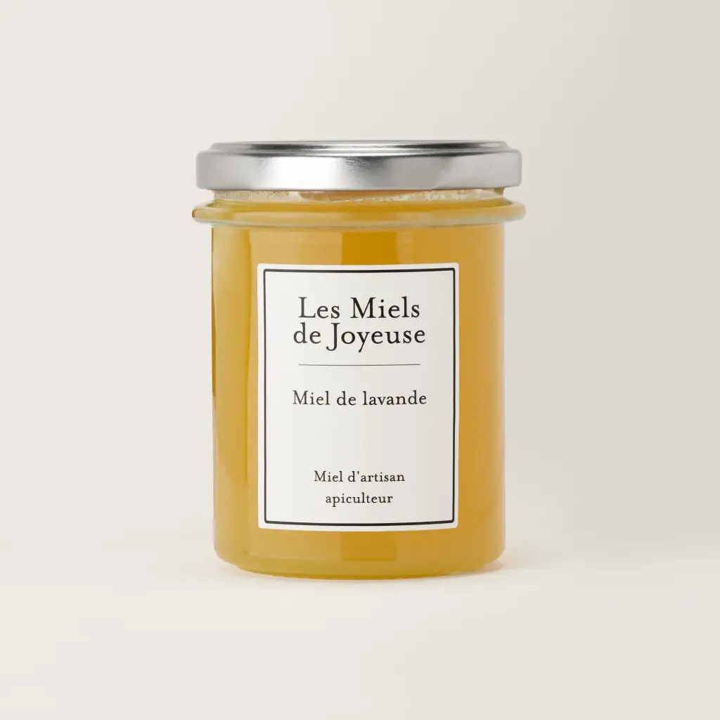 250g jar of Les Miels de Joyeuse French Lavender Honey