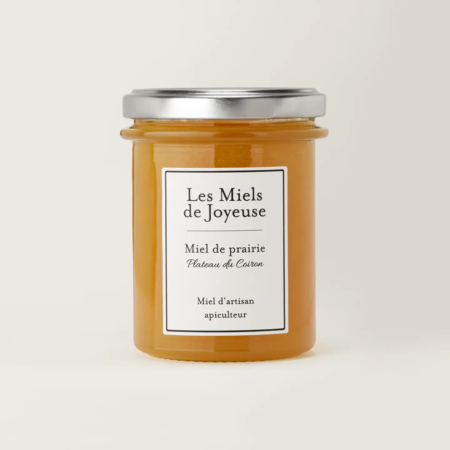 250g jar of Les Miels de Joyeuse French Wild Prairie Honey